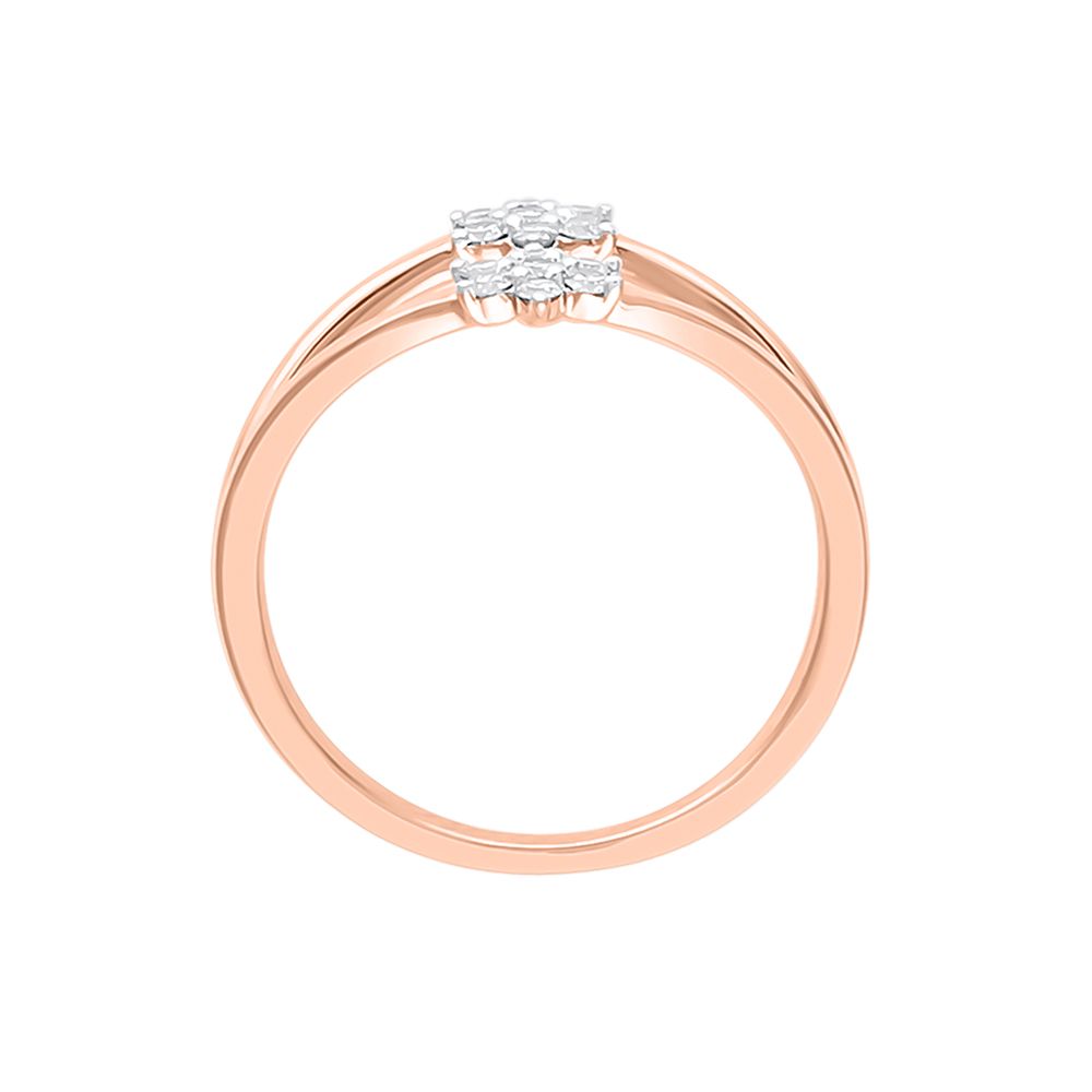 Sleek Nakshatra Design Diamond Finger Ring-Rings-ORG24K96