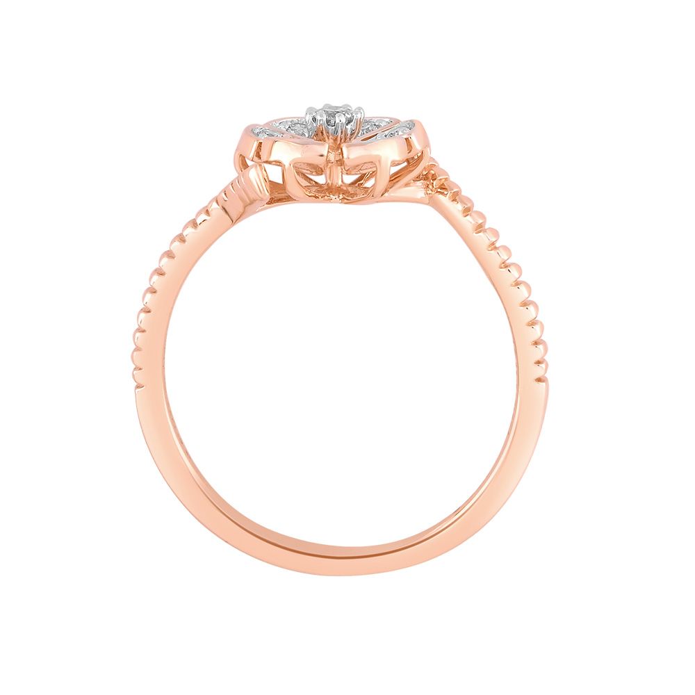 Brilliant Gold Crafted Diamond Ring-Rings-ORG24K99