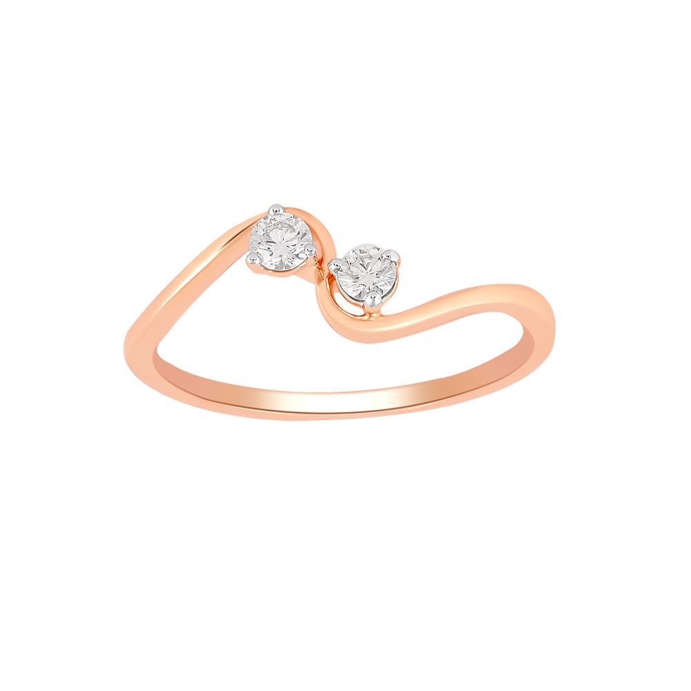 Refined Swirl Design Diamond Finger Band-Rings-ORG24L01