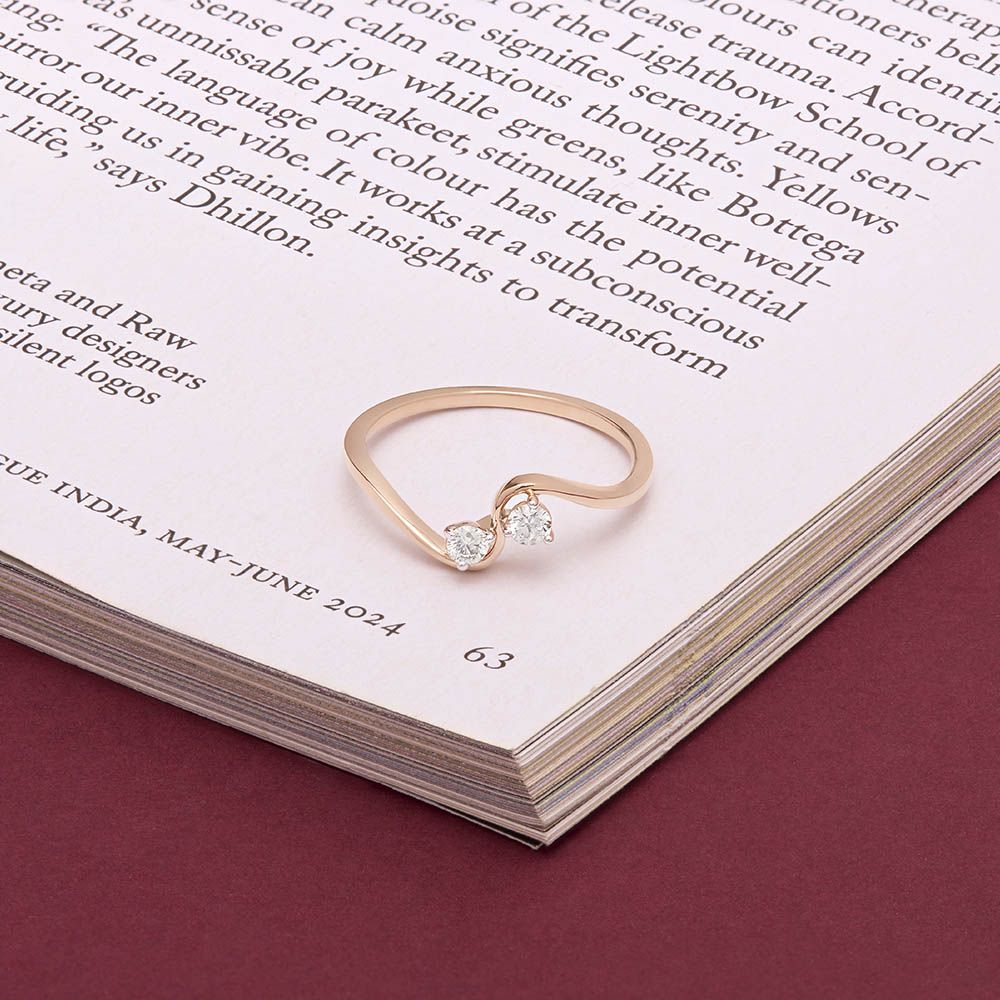 Refined Swirl Design Diamond Finger Band-Rings-ORG24L01