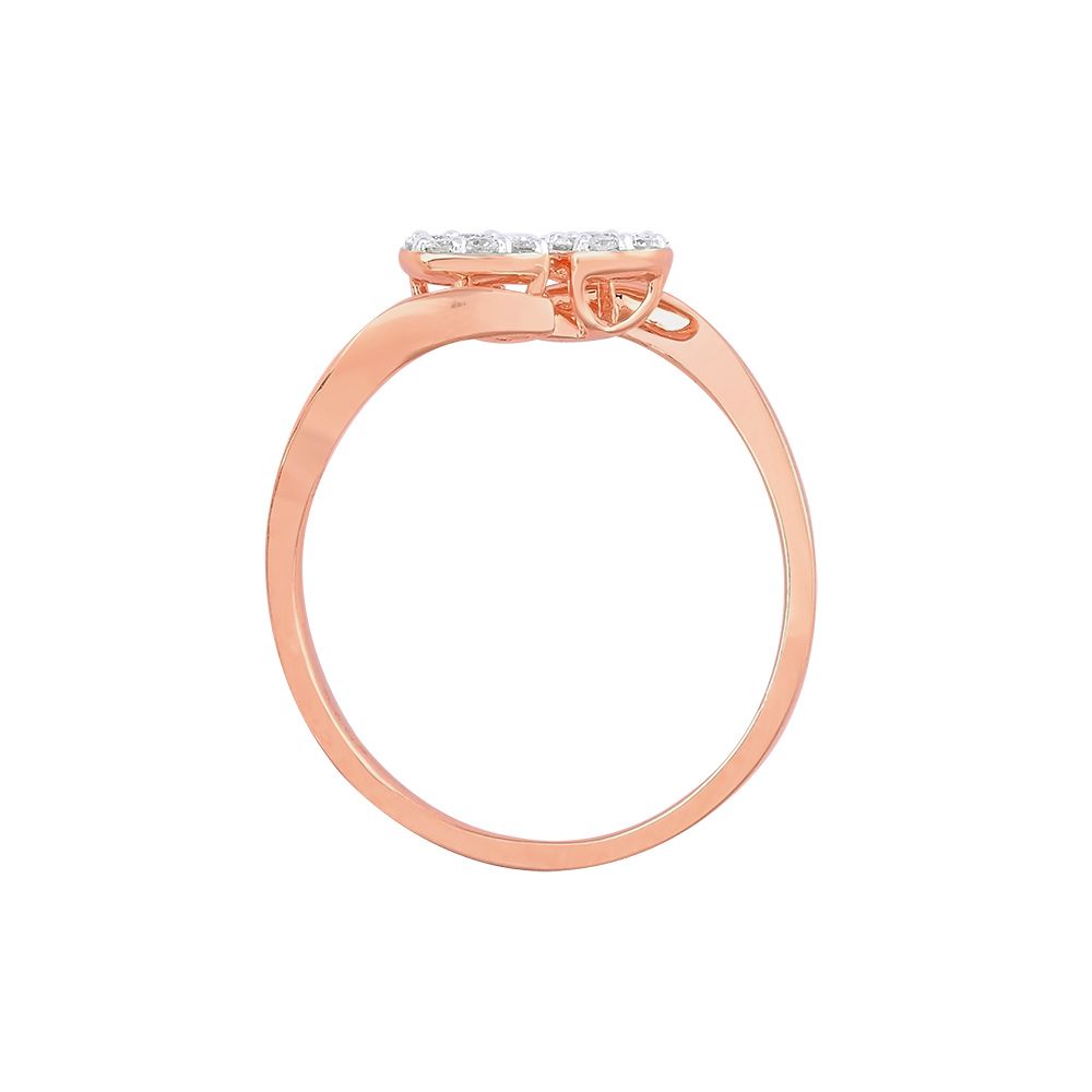 Classic Casual Rose Gold Finger Ring-Rings-ORG24L02
