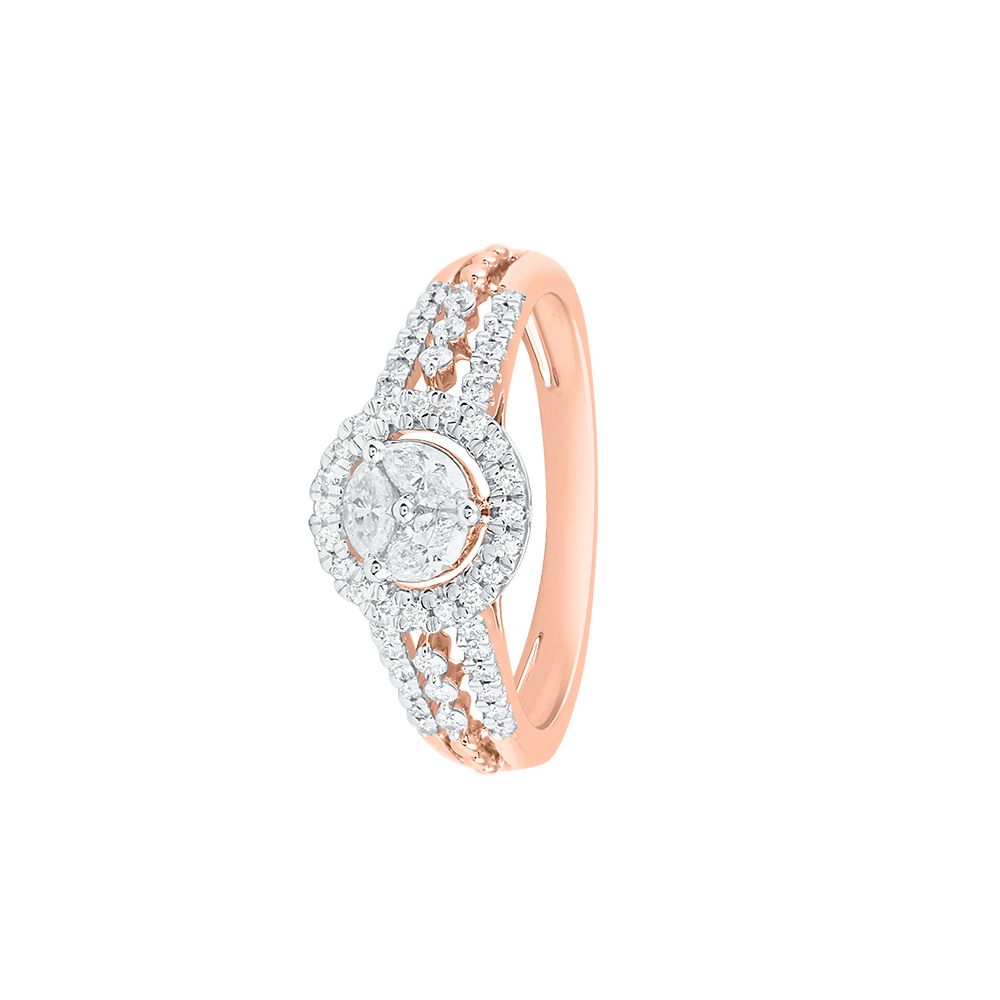 Beguiling Diamond Ring-Rings-ORG24L28