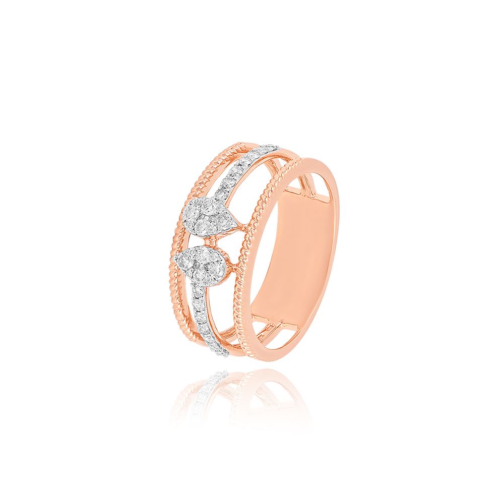 Desk2Dine Diamond Band Ring-Rings-ORG24L56