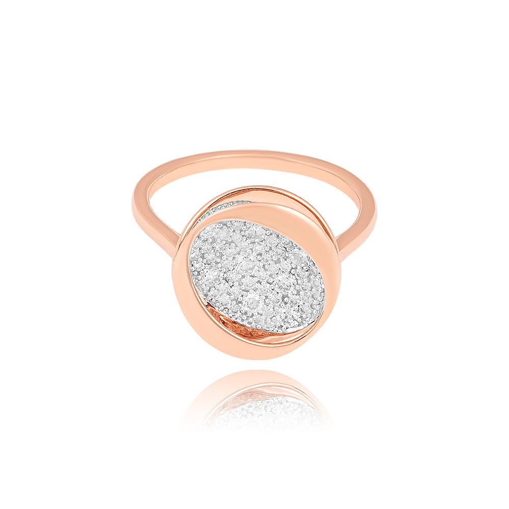 Eclat Oval Diamond Ring-Rings-ORG25E27