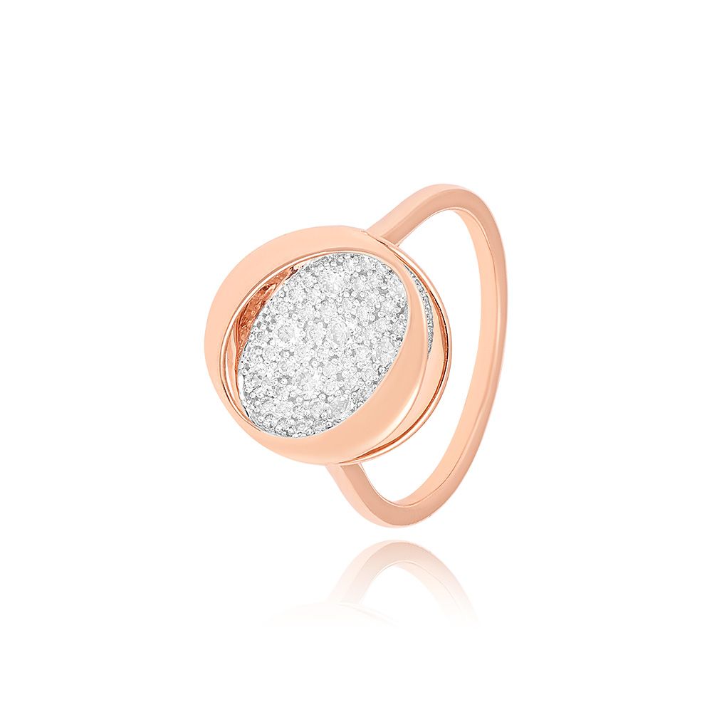 Eclat Oval Diamond Ring-Rings-ORG25E27