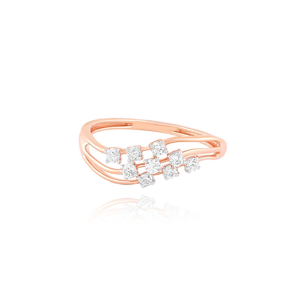 Swirl Glow Womens Ring-Rings-ORG25K42