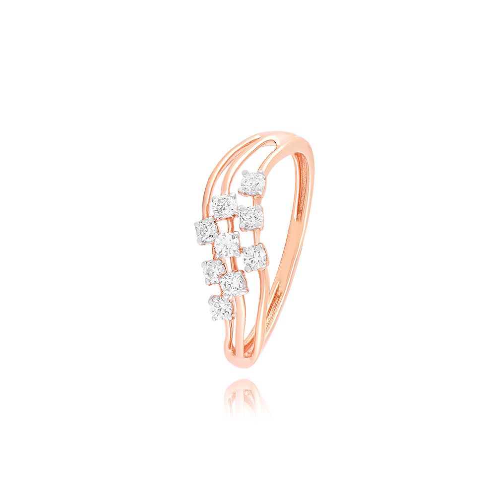 Swirl Glow Womens Ring-Rings-ORG25K42