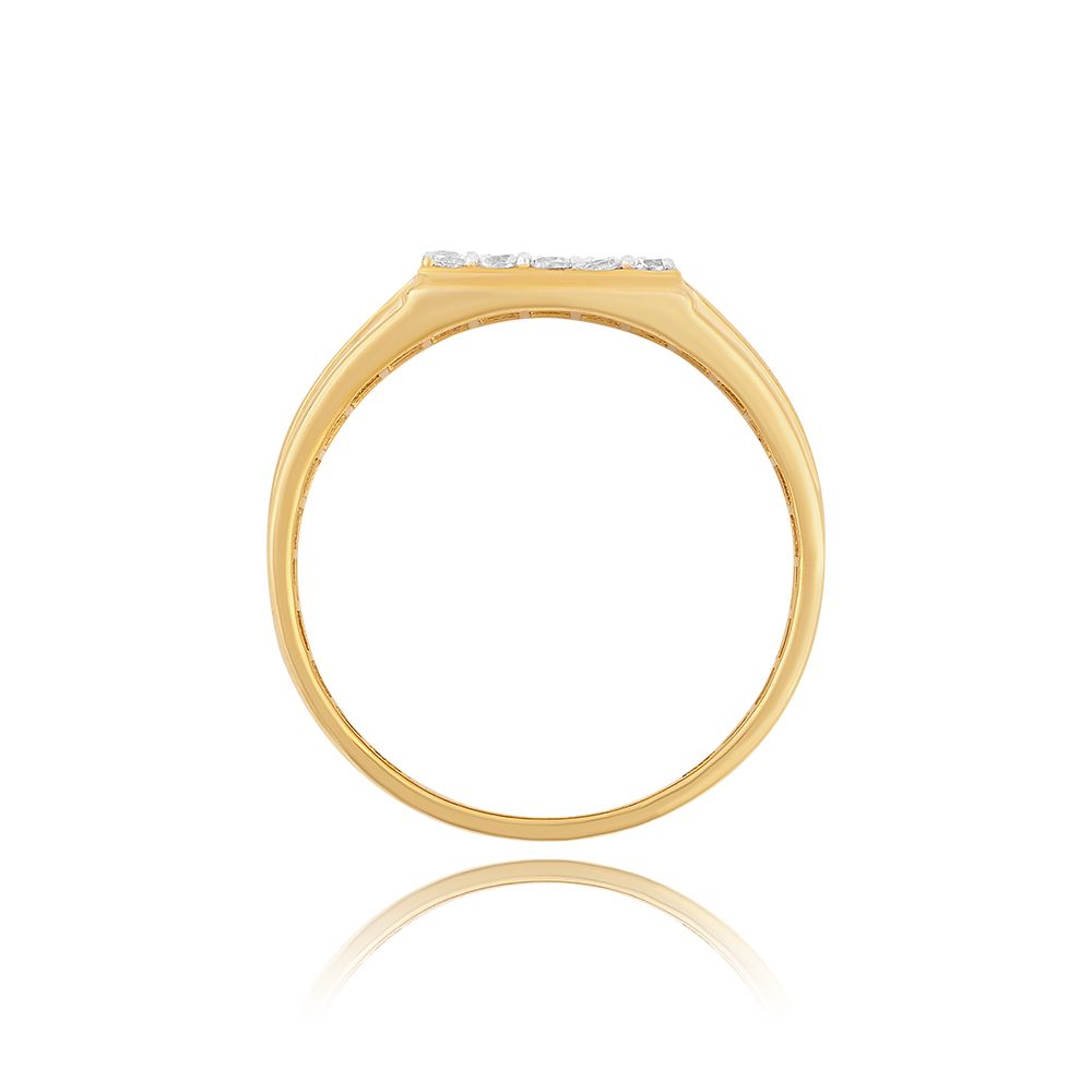 Majestic Diamond Ring For Men-Diamond-ORG25L18