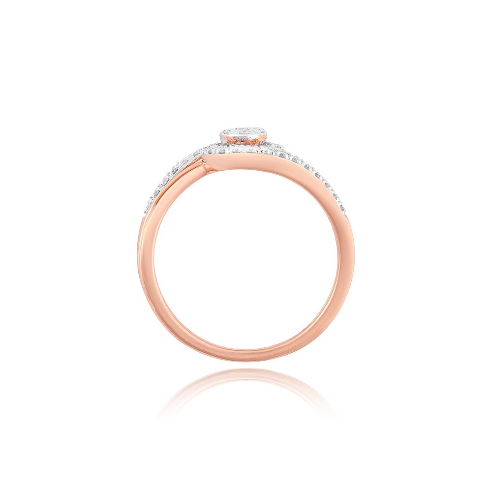 Enchanted Swirl Diamond Ring-Rings-ORG25L26