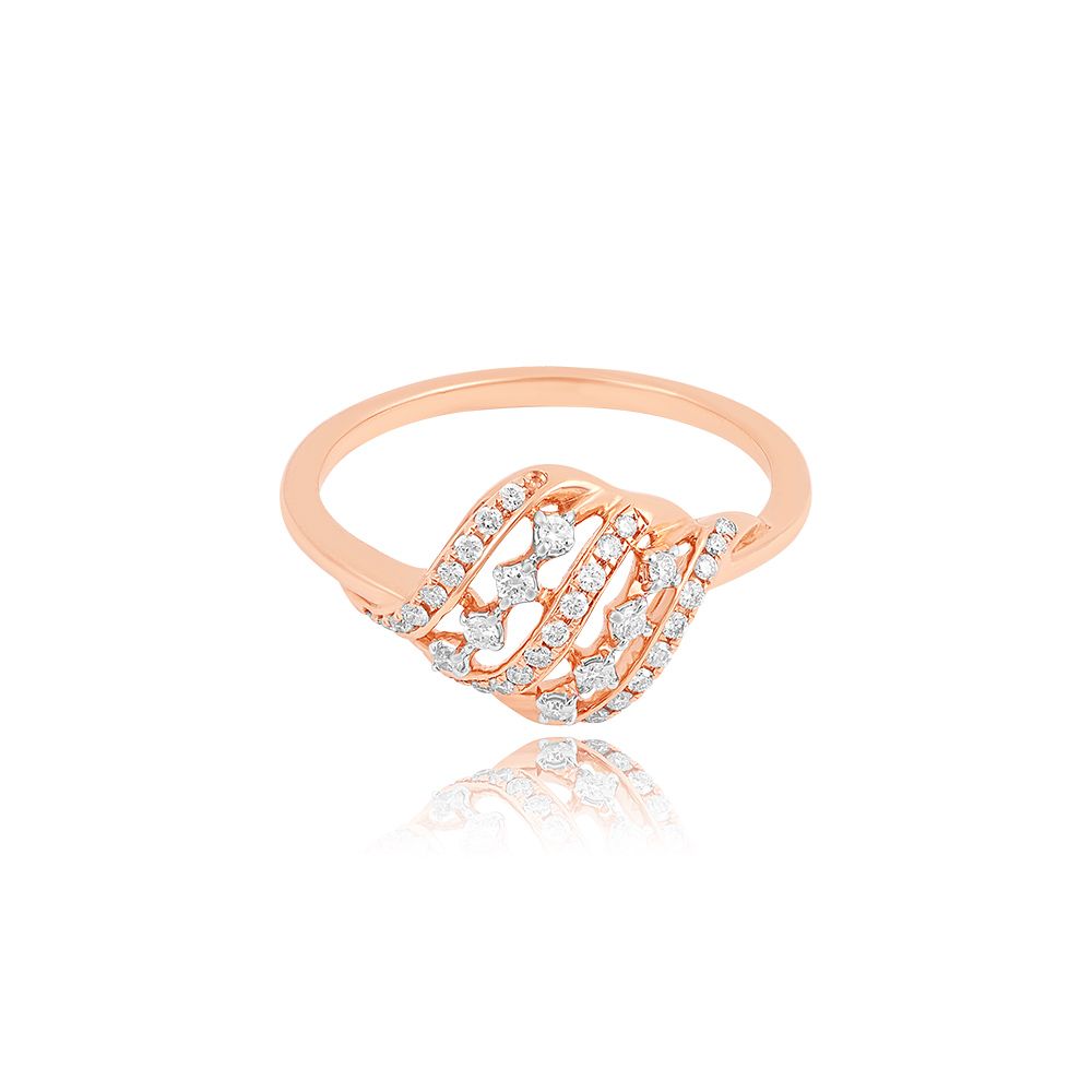 Interlaced Radiance Diamond Ring-Rings-ORG25L34