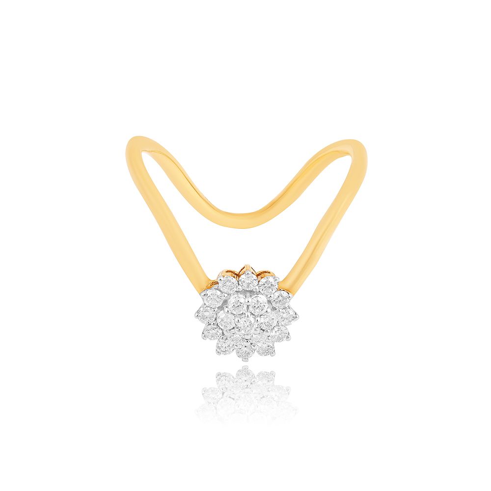 Golden Bloom Vanki Ring-Rings-ORG25L45