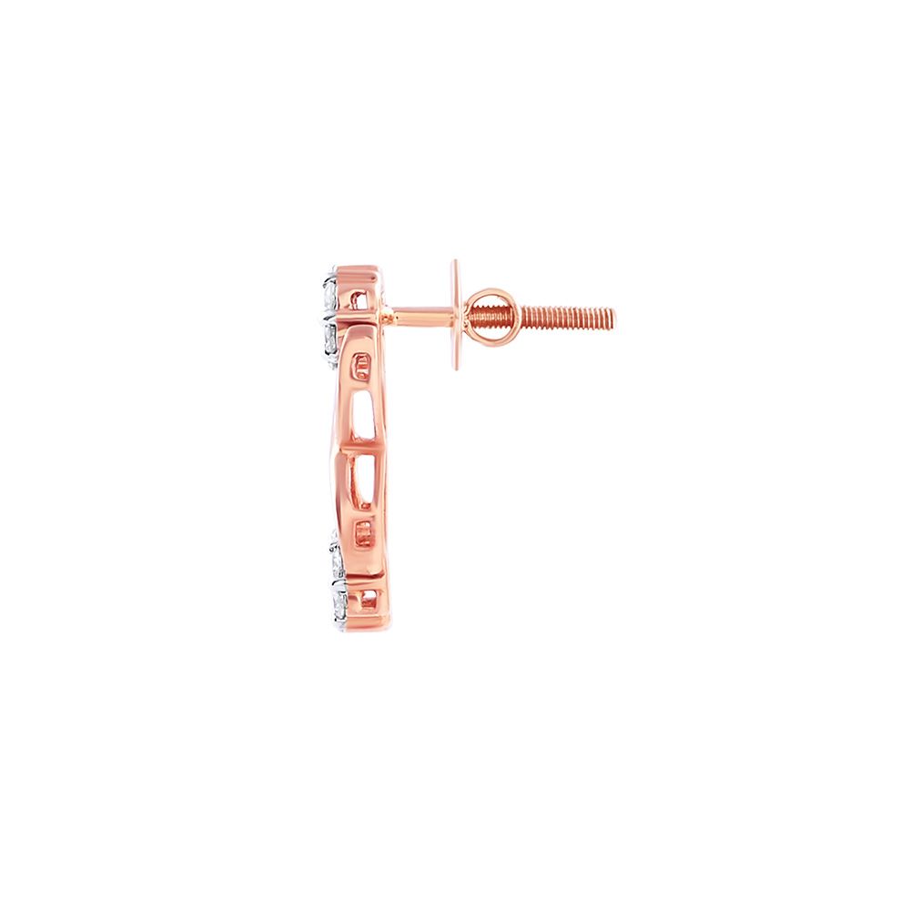Stunning 18KT Rose Gold Jewellery Set-All Jewellery-ONS09002-D400X0B