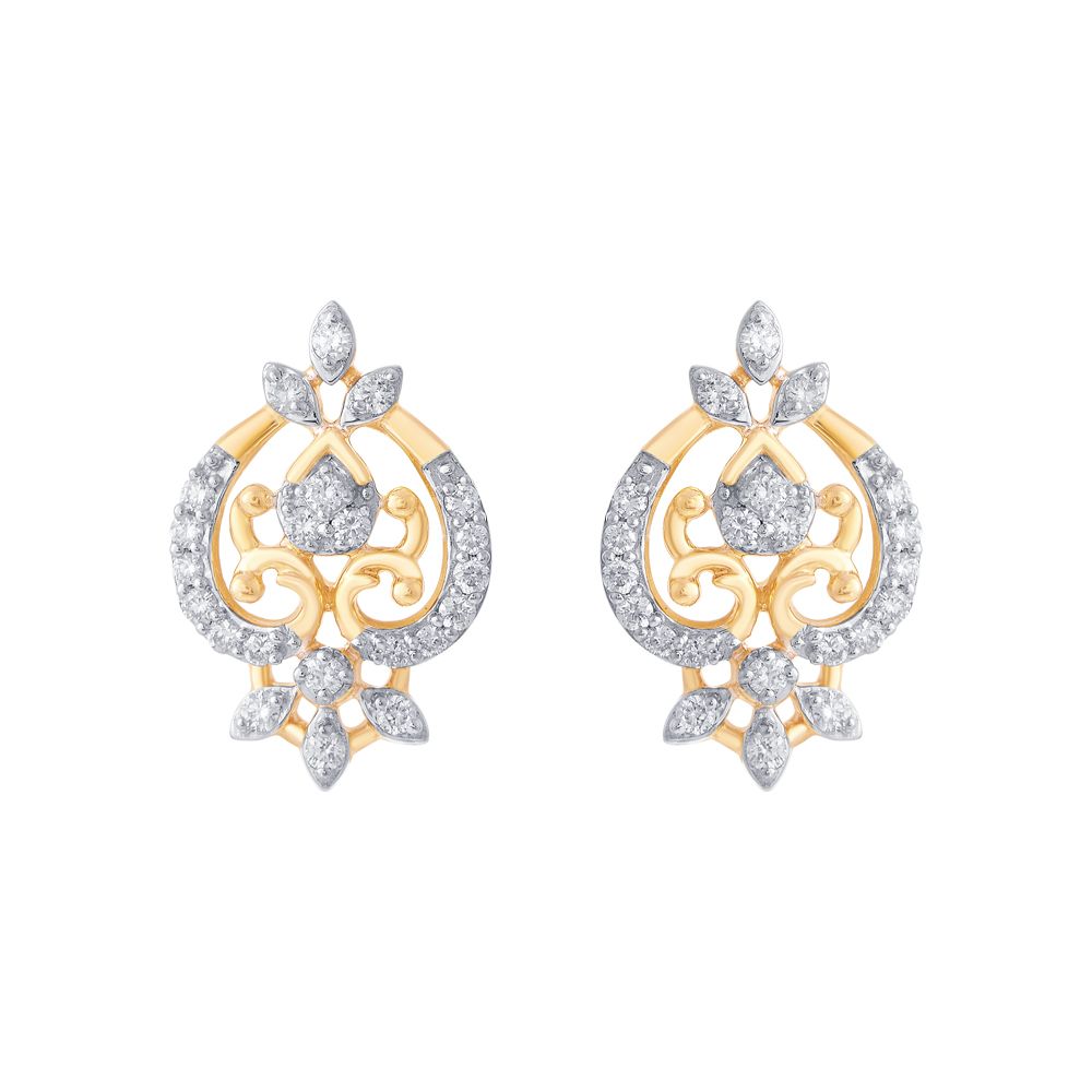 Nature Inspired Diamond Necklace Set-All Jewellery-ONS14043-D300R0B