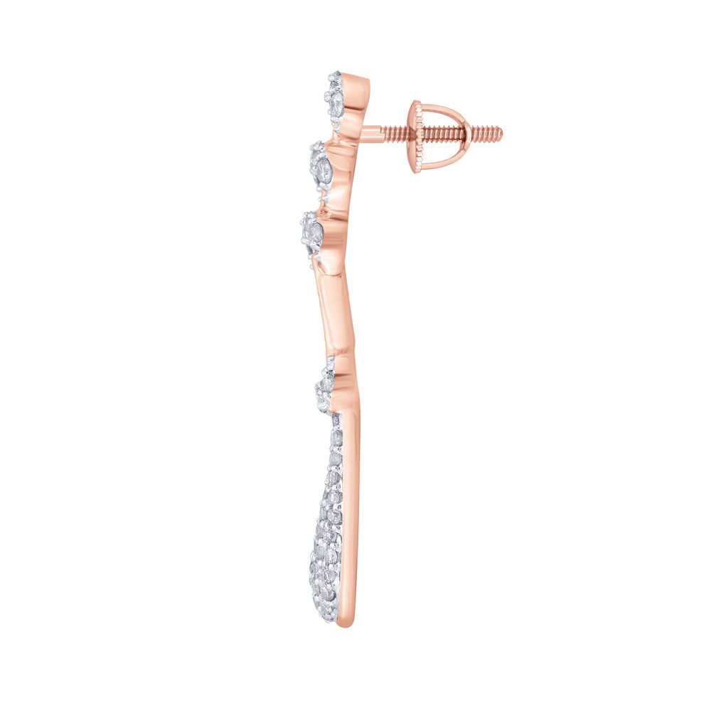 Breathtaking Diamond Dangler Earrings-All Jewellery-OSE15006-D400X0C