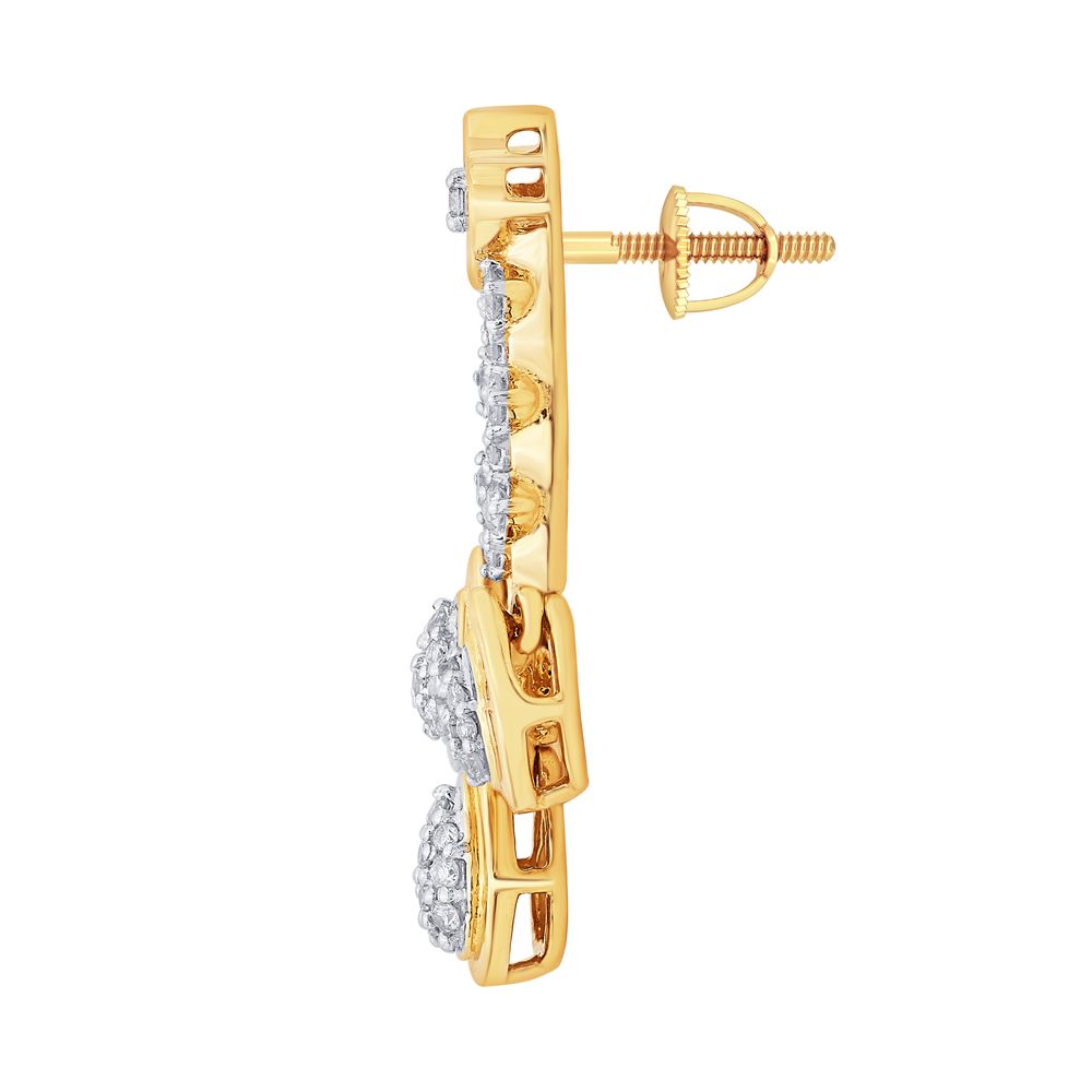 Radiant Rose Gold Earrings-All Jewellery-OSE17034-D400X0B