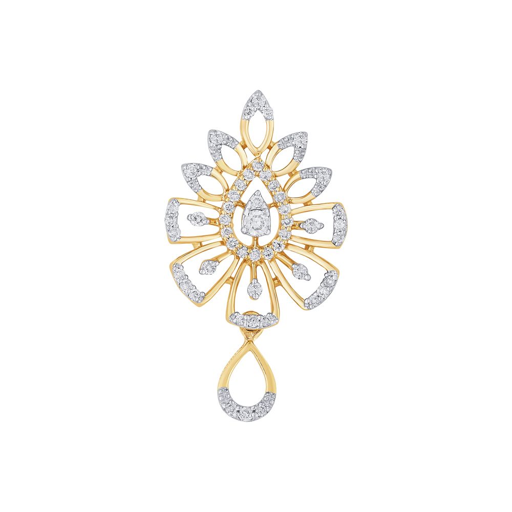 Bejewelled Rose Gold Earrings-All Jewellery-OSE20002-D400X0C