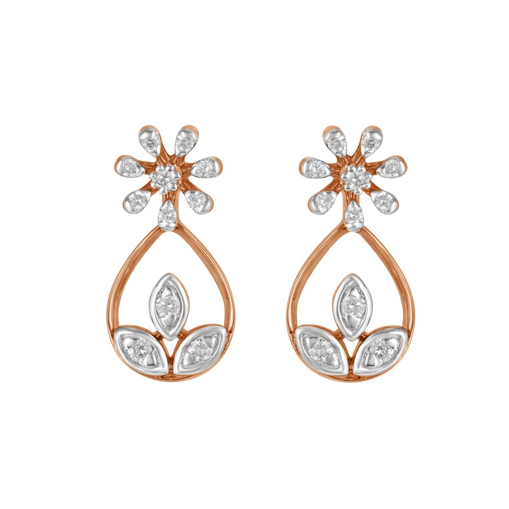 Understated Diamond Earrings-Earrings-OSE20005-D400X0C