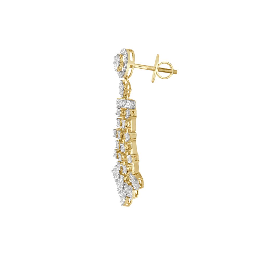 Exquisite 14Kt Yellow Gold Jewellery Set-All Jewellery-ONS20021-D400R0C