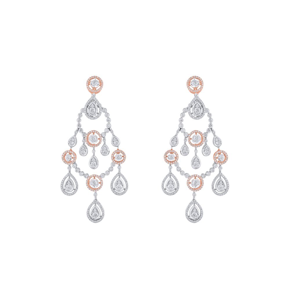 Divine Opulence Diamond Necklace Set-All Jewellery-ONS21062-M400O0B