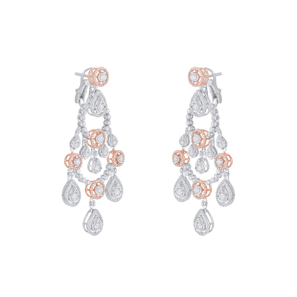 Divine Opulence Diamond Necklace Set-All Jewellery-ONS21062-M400O0B