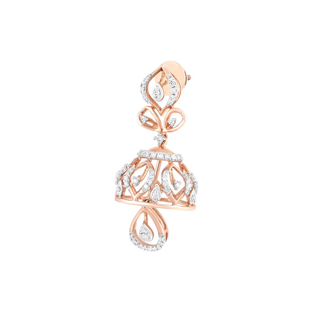 14Kt Rose Gold Jewellery Set-All Jewellery-ONS22020-D400X0C