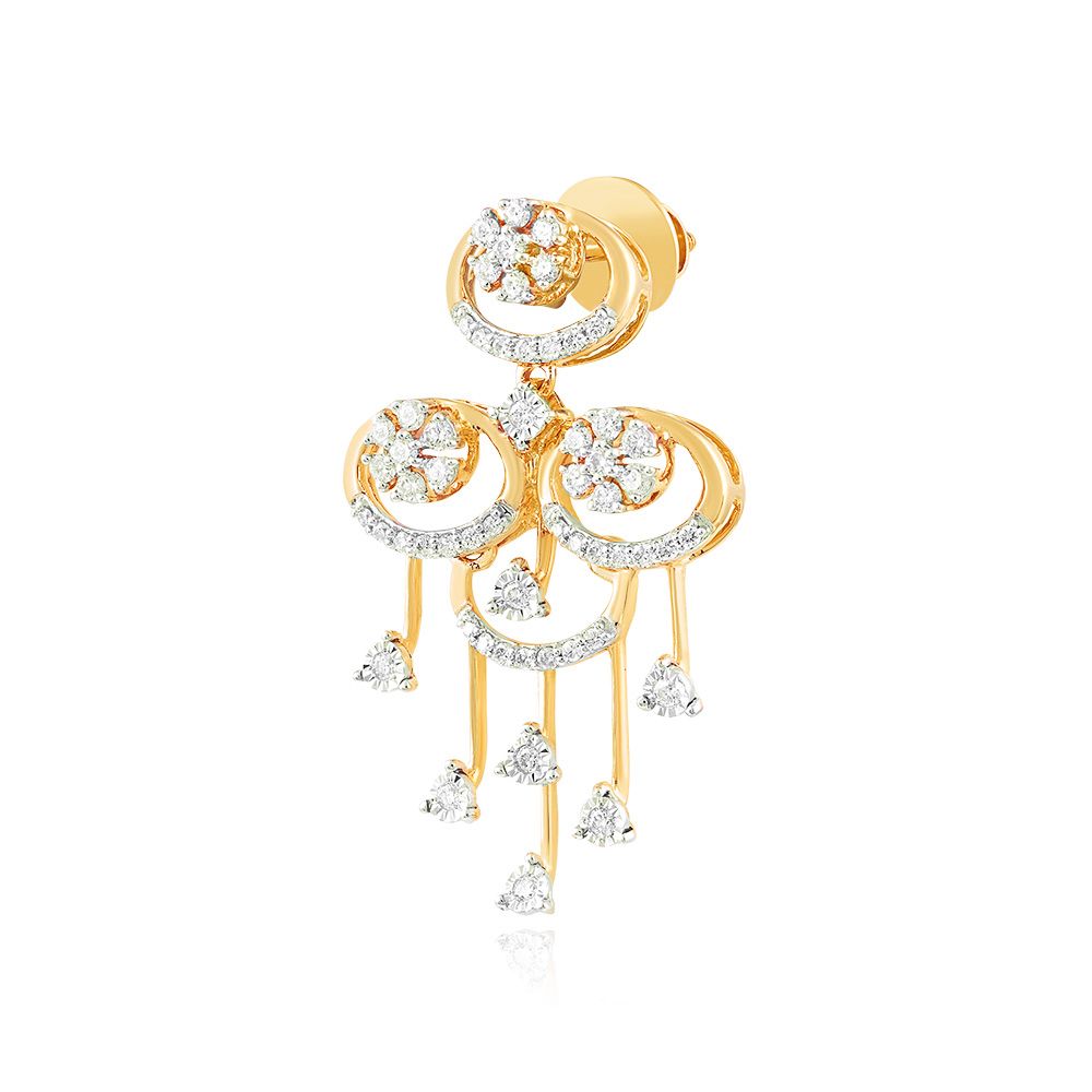 Subtle 14KT Gold Jewellery Set-All Jewellery-ONS22021-D400R0C