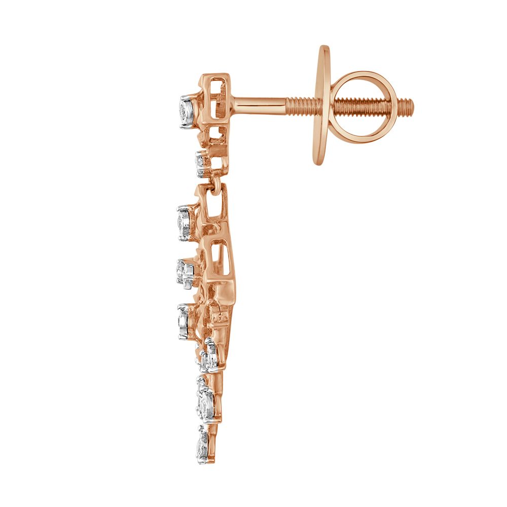 Square Design Hanging Earrings-All Jewellery-OSE22119-D400X0B