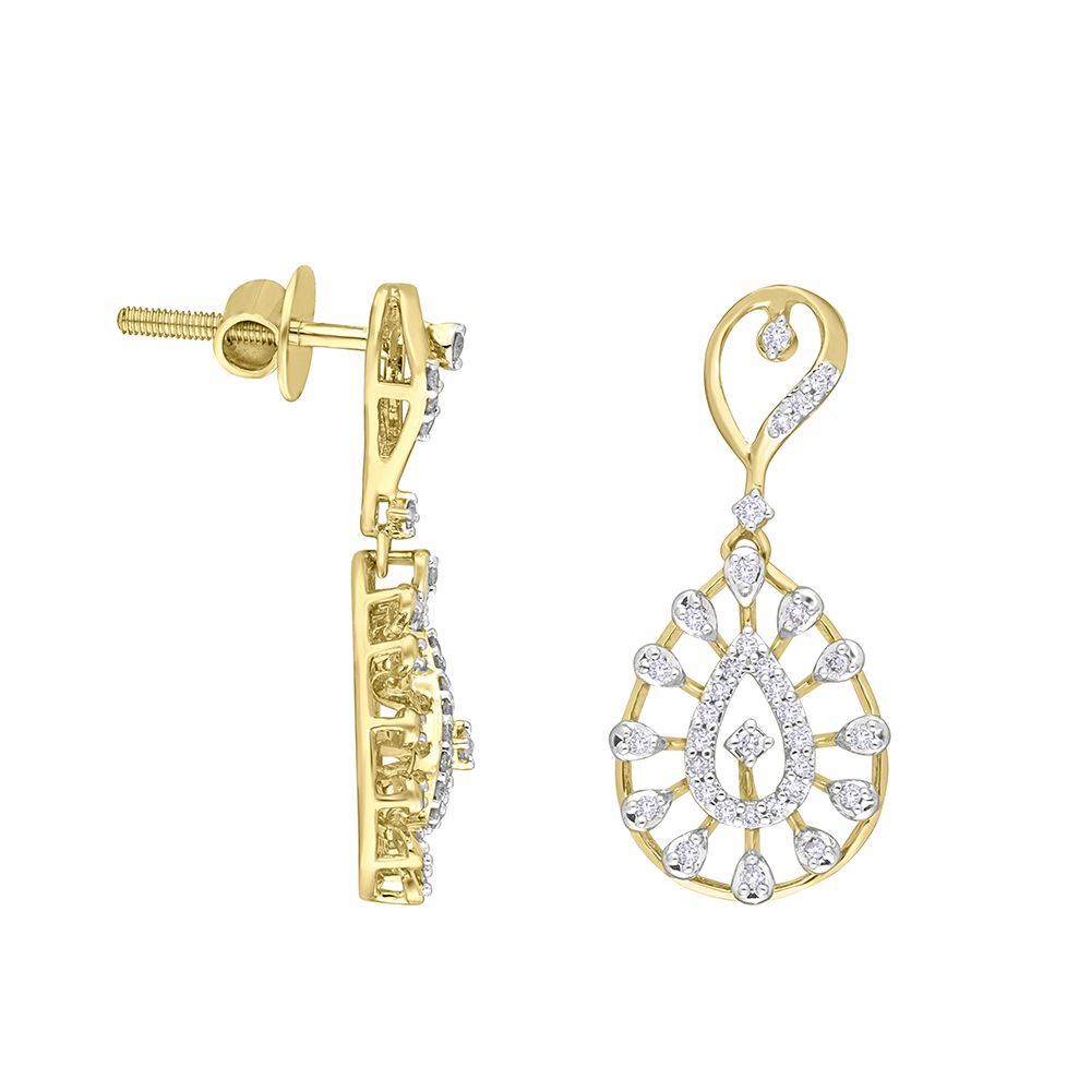 Chic Diamond Earrings-All Jewellery-OSE22125-D400X0C