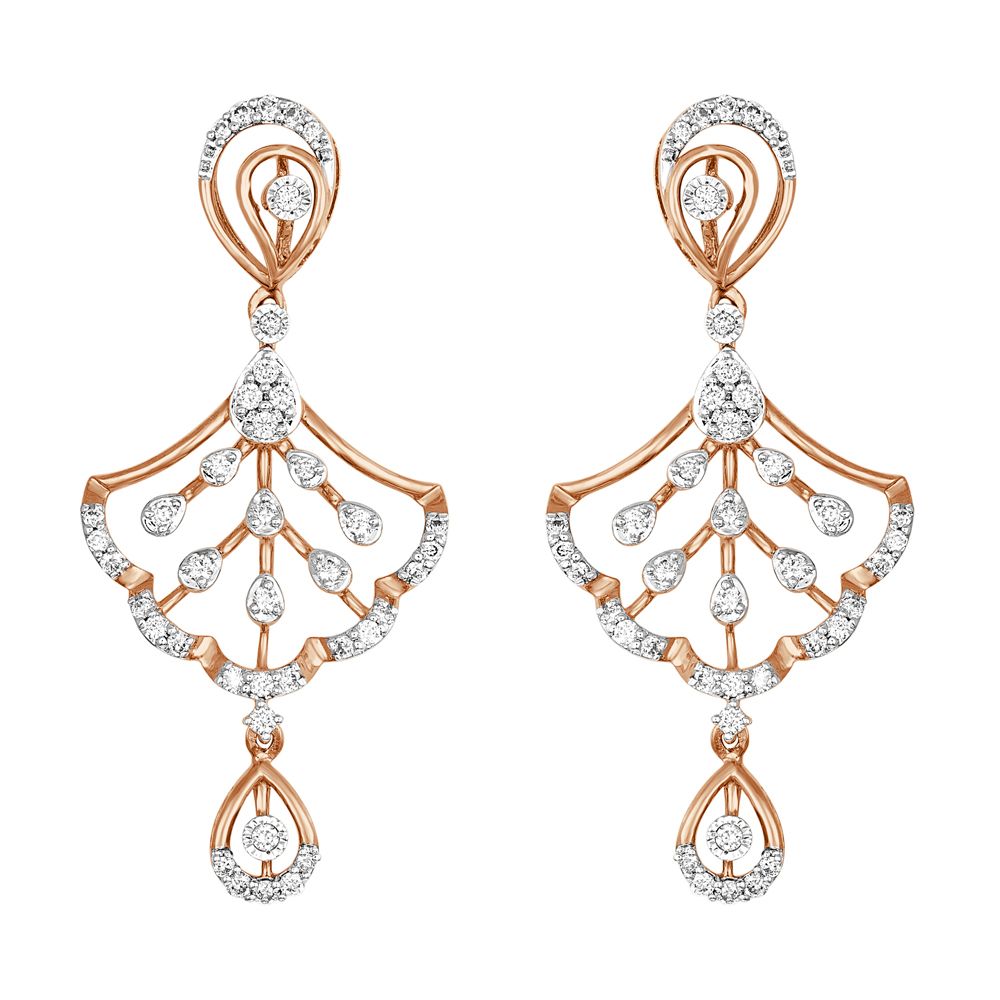 Captivating Rose Gold Jewellery Set-All Jewellery-ONS22131-D400X0C