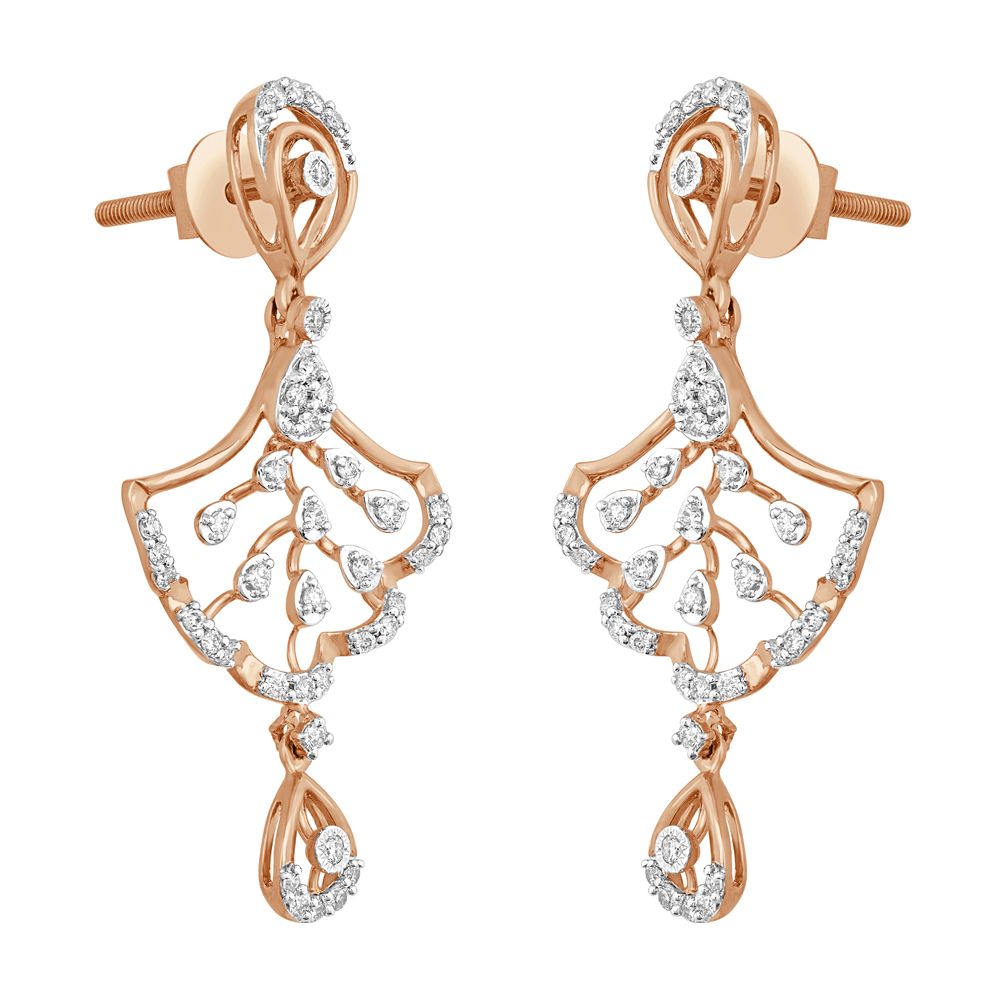 Captivating Rose Gold Jewellery Set-All Jewellery-ONS22131-D400X0C