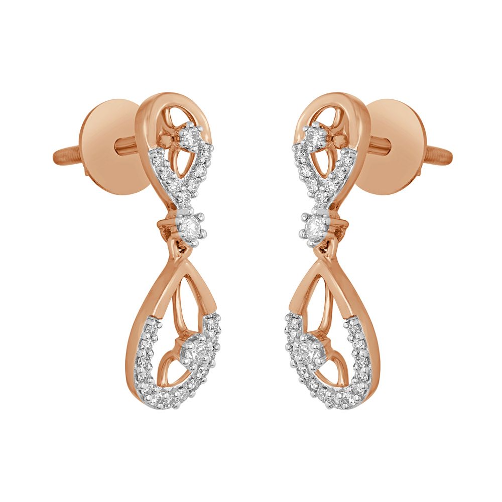 Gorgeous designer 14KT Rose Gold Jewellery Set-All Jewellery-ONS22137-D400X0C