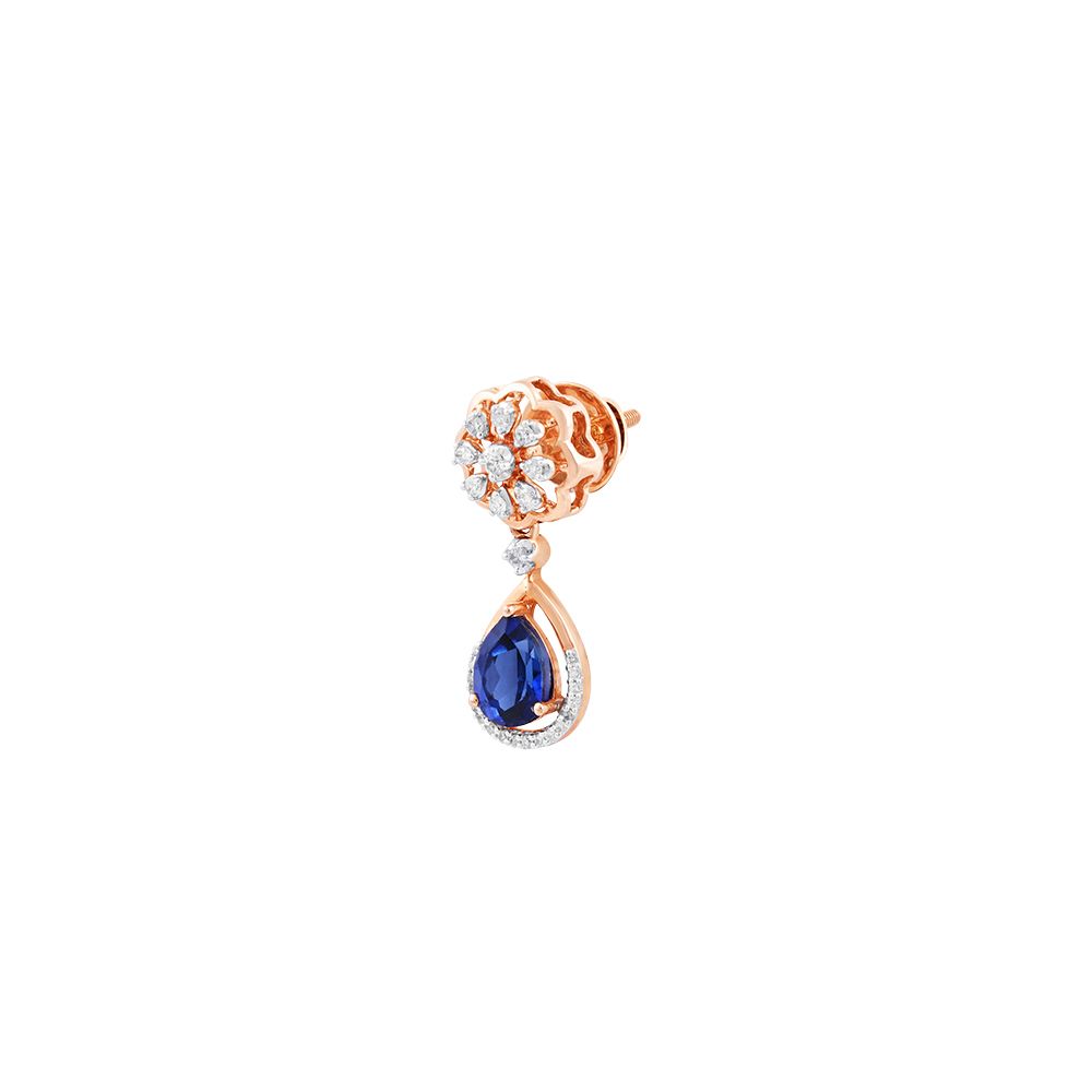 Brilliant Pair of Necklace and Earring with Diamonds-Necklaces-ONS22152-D412X0C