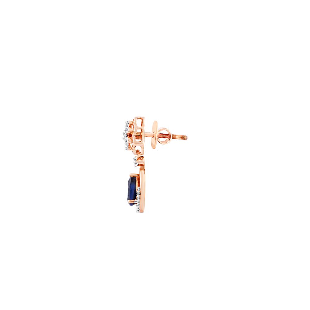Brilliant Pair of Necklace and Earring with Diamonds-Necklaces-ONS22152-D412X0C