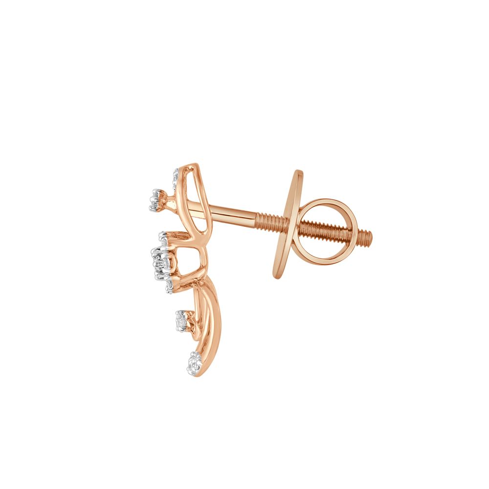 Dressy 14Kt Rose Gold Jewellery Set-All Jewellery-ONS22163-D400X0C