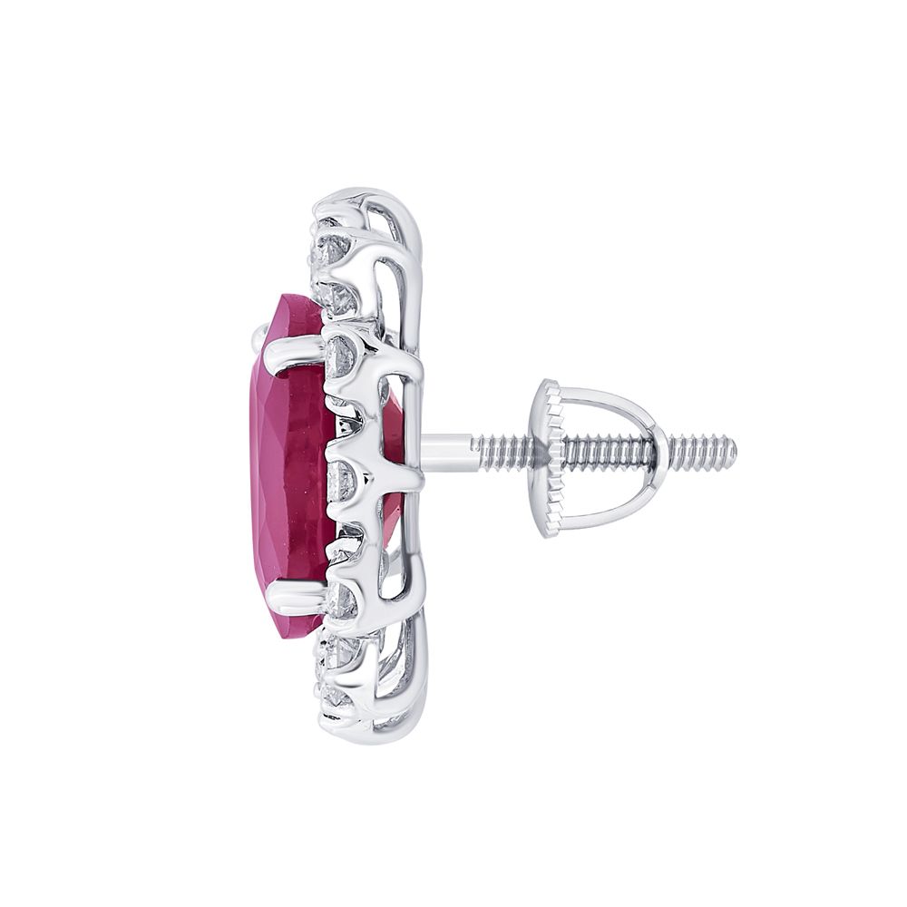 Heart Shaped Crown Star Earrings in Gold-All Jewellery-OSE23013-A310W0B