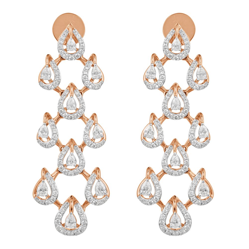 Aesthetic Rose Gold Jewellery Set-All Jewellery-ONS23036-D300X0B