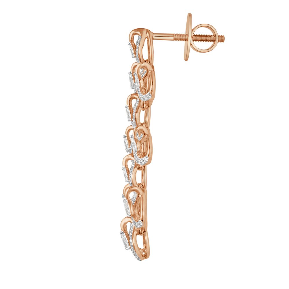 Aesthetic Rose Gold Jewellery Set-All Jewellery-ONS23036-D300X0B