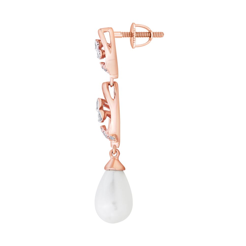 Pretty Earrings and Necklace Set With Diamonds-All Jewellery-ONS23041-D400X0B