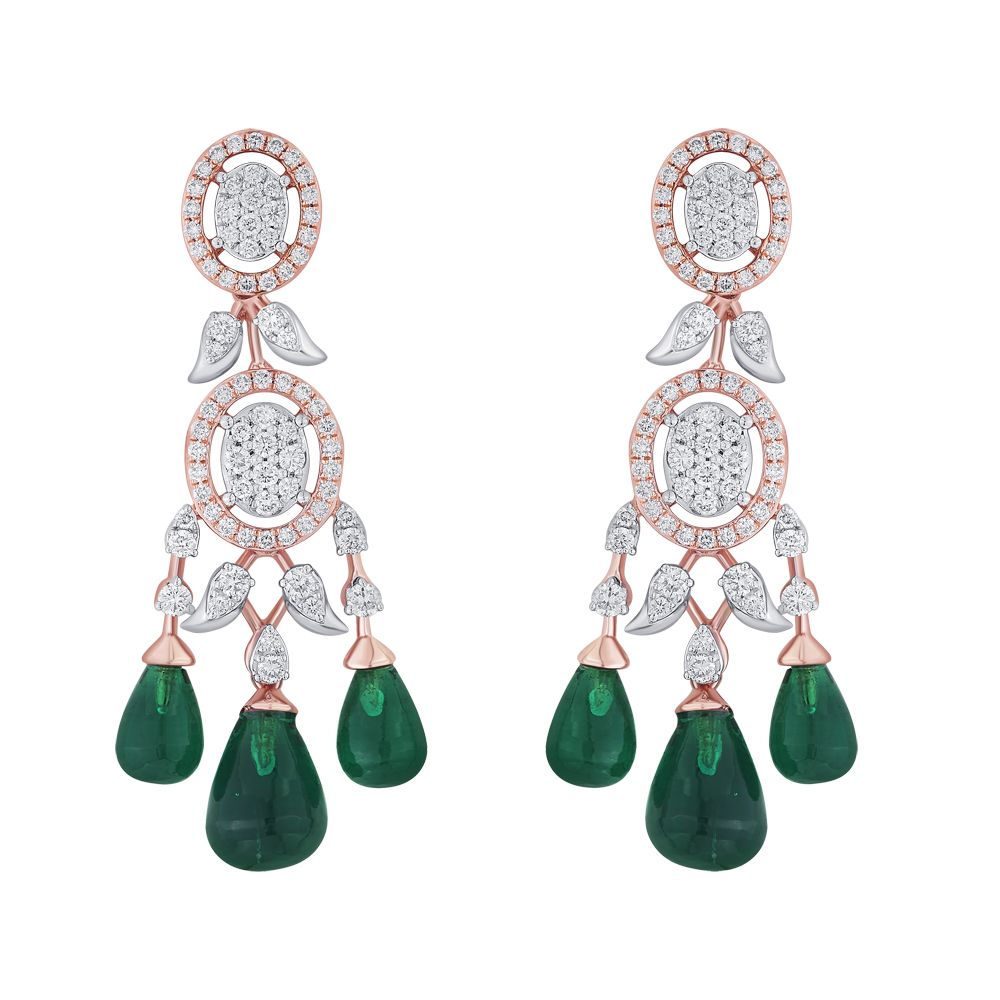 Eternal Grace Diamond Necklace Set-All Jewellery-ONS23046-D312X0B