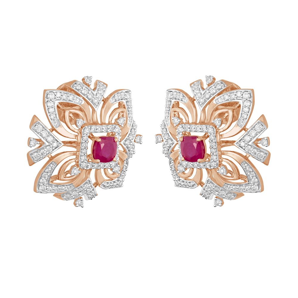 Dazzling Diamonds and Gemstones Jewellery Set-All Jewellery-ONS23049-D410X0B