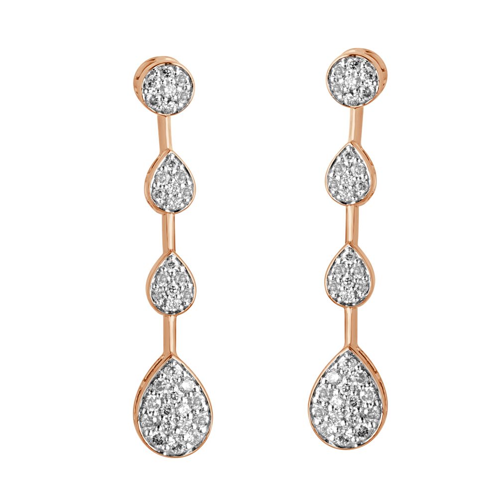 Rain Drop Diamond Necklace Set-All Jewellery-ONS23055-D900X0C