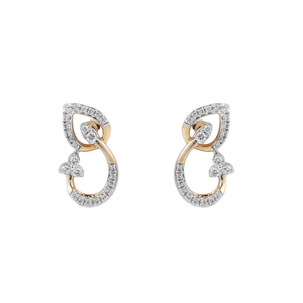 Tradition Inspired Diamond Necklace and Earring Set-All Jewellery-ONS23A32-D400X0B