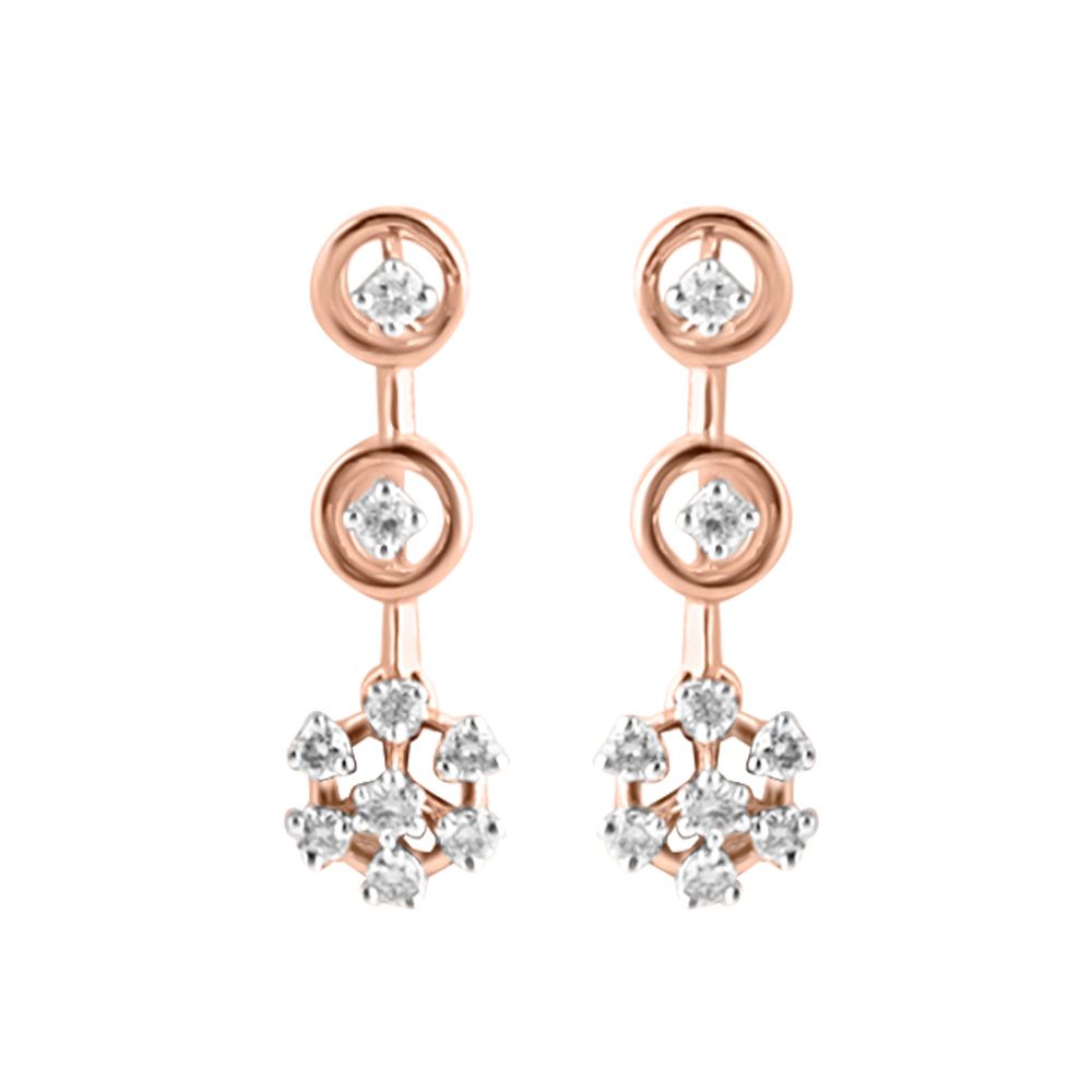 Stunning Diamond and Rose Gold Necklace Set-Necklace Sets-ONS24A20-D400X0C