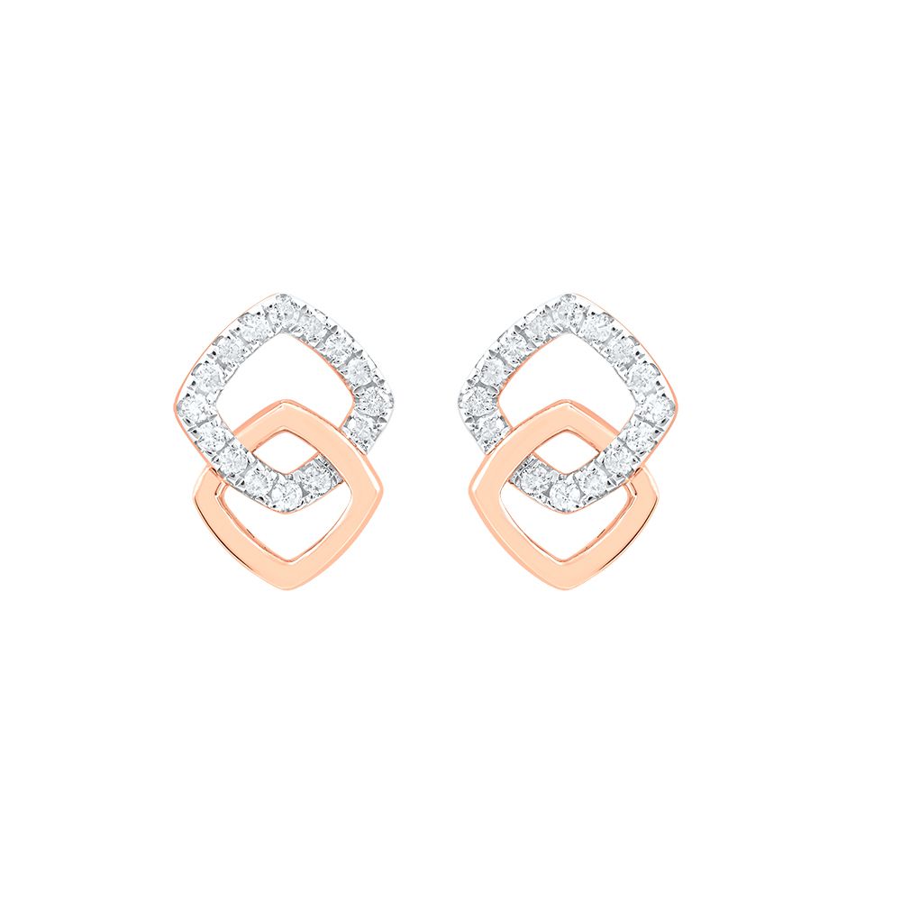 Opal Glow Diamond 14KT Rose Gold Necklace Set-All Jewellery-ONS24A38-D900X0C