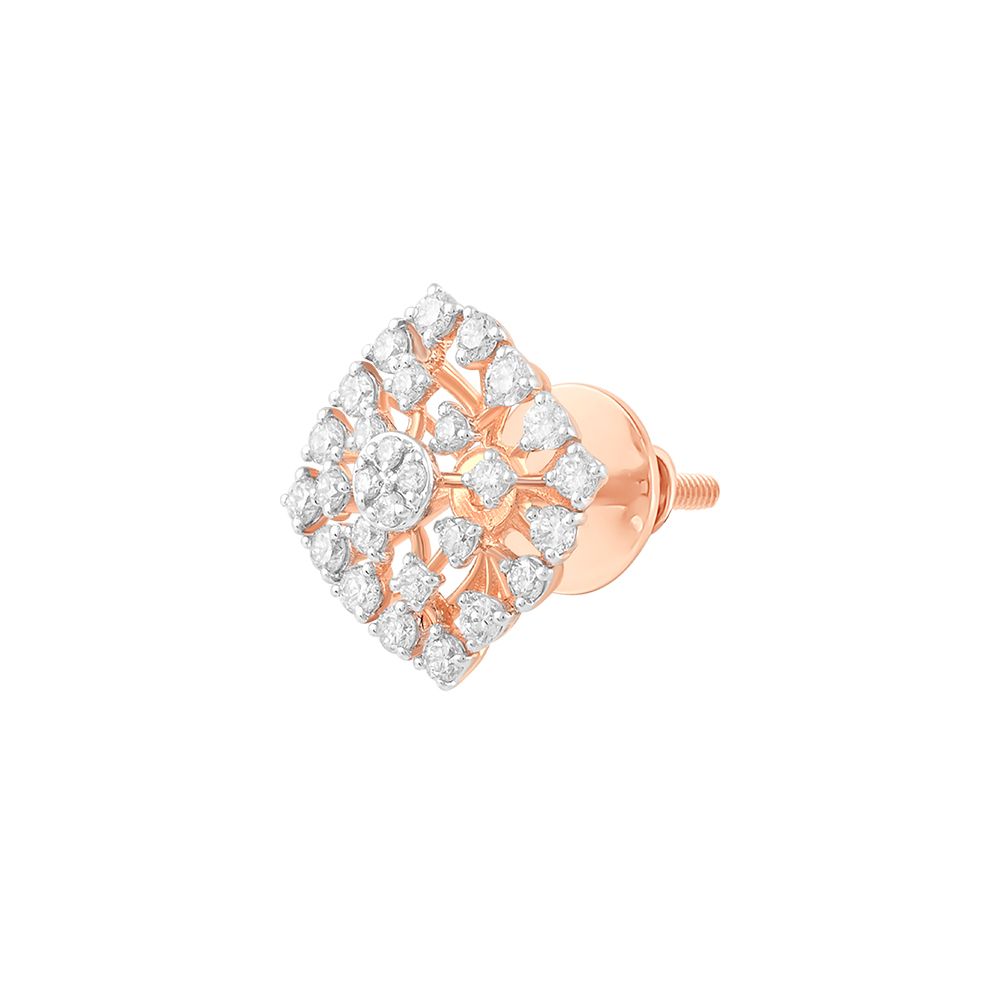 Elegant Starburst Design Diamond Necklace Set-Diamond-ONS24A48-D400R0B