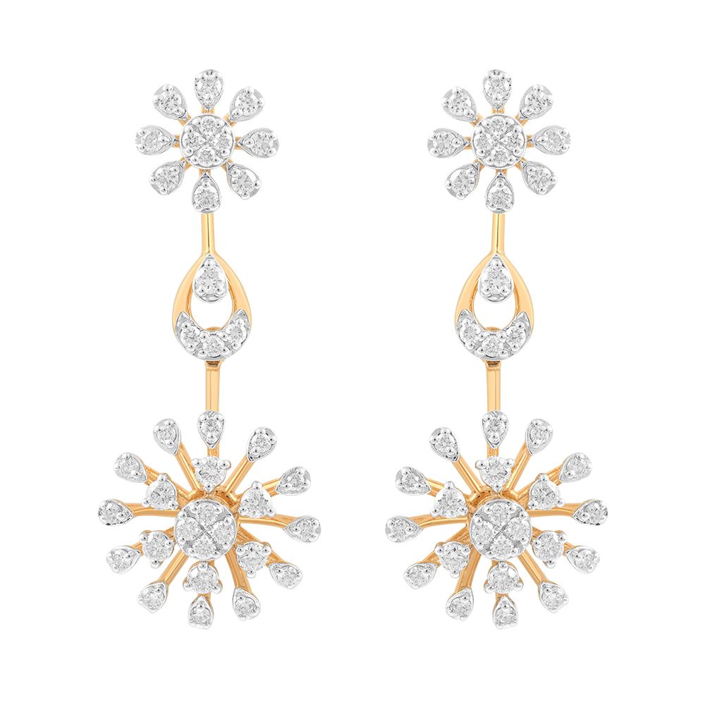 Gorgeous Multi-layered Diamond Necklace Set-Diamond-ONS24A50-D400R0B