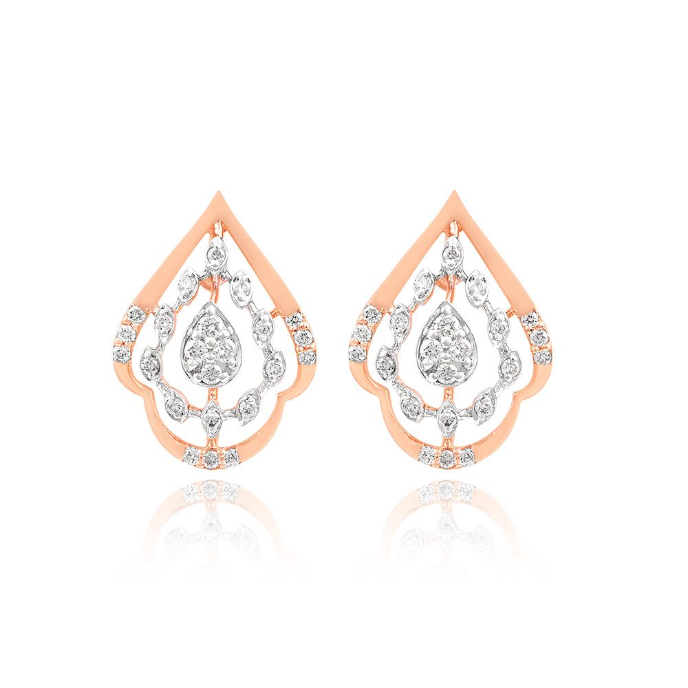 Diamond Versatile Teardrop Necklace Set-All Jewellery-ONS25A61-D400X0B