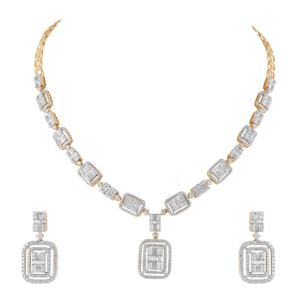 Mesmerising Diamond Jewellery Set-Diamond-ONS18008-D300X0B