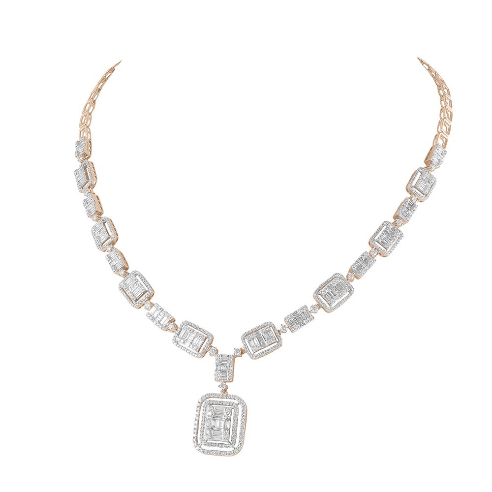 Mesmerising Diamond Jewellery Set-Diamond-ONS18008-D300X0B