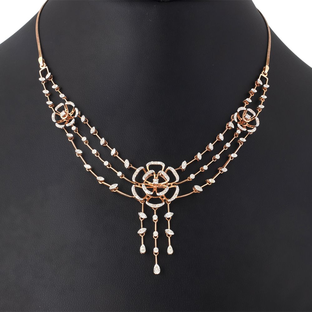 Timeless Rose Gold Astra Jewellery Set-All Jewellery-ONS20065-D900X0C